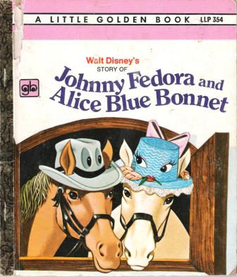 Disney\'s: Johnny Fedora and Alice Blue Bonnet LGB # LLP354